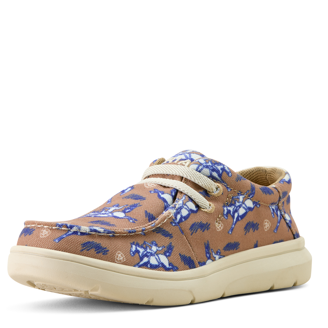 Ariat Kidâs Hilo - Natural Buckin Bronc Print