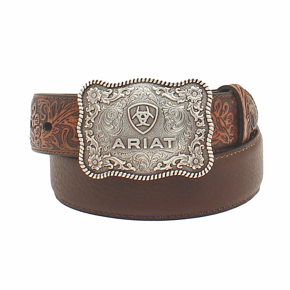 Ariat Kidâs Rustic Belt - Distressed Brown