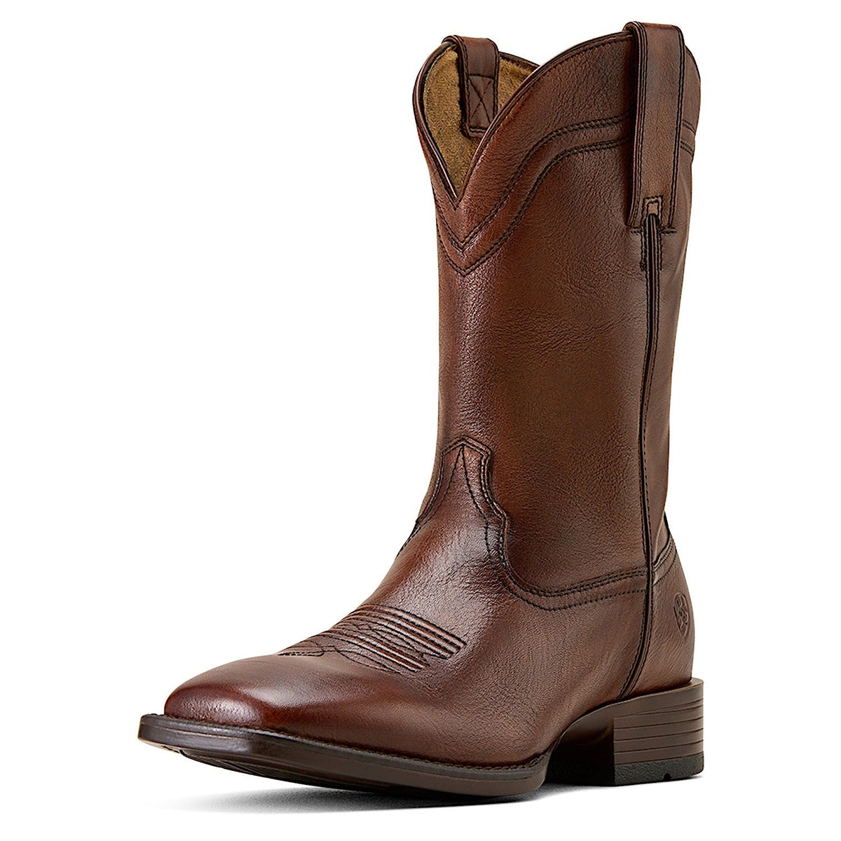 Ariat Mens Alden Wide Square Toe Western Boot - Honey Bee