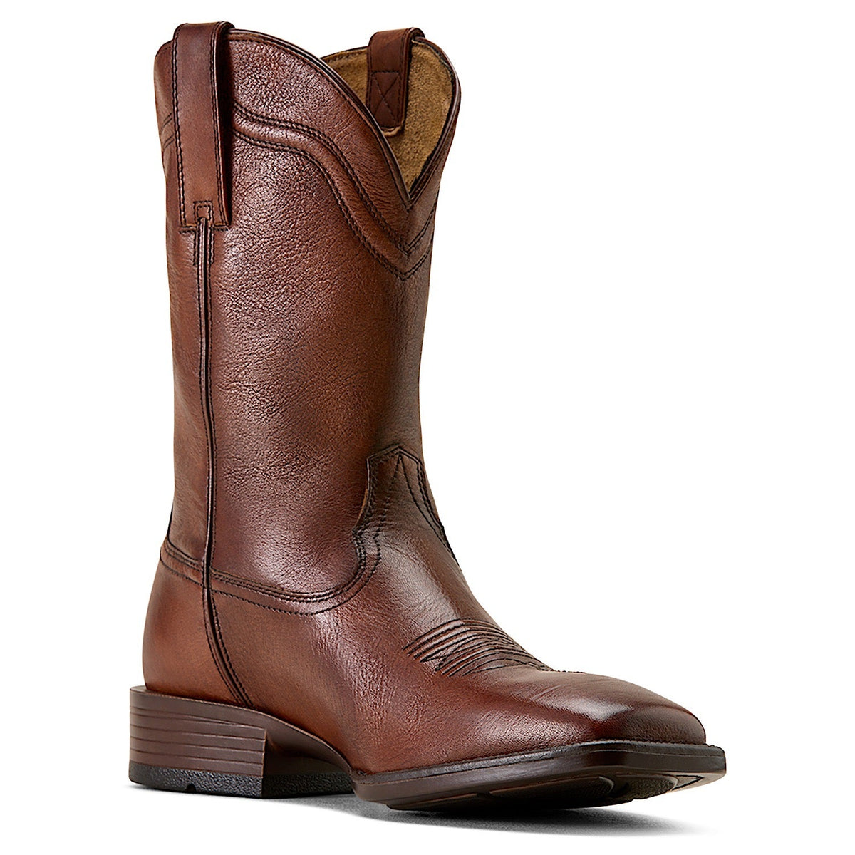 Ariat Mens Alden Wide Square Toe Western Boot - Honey Bee