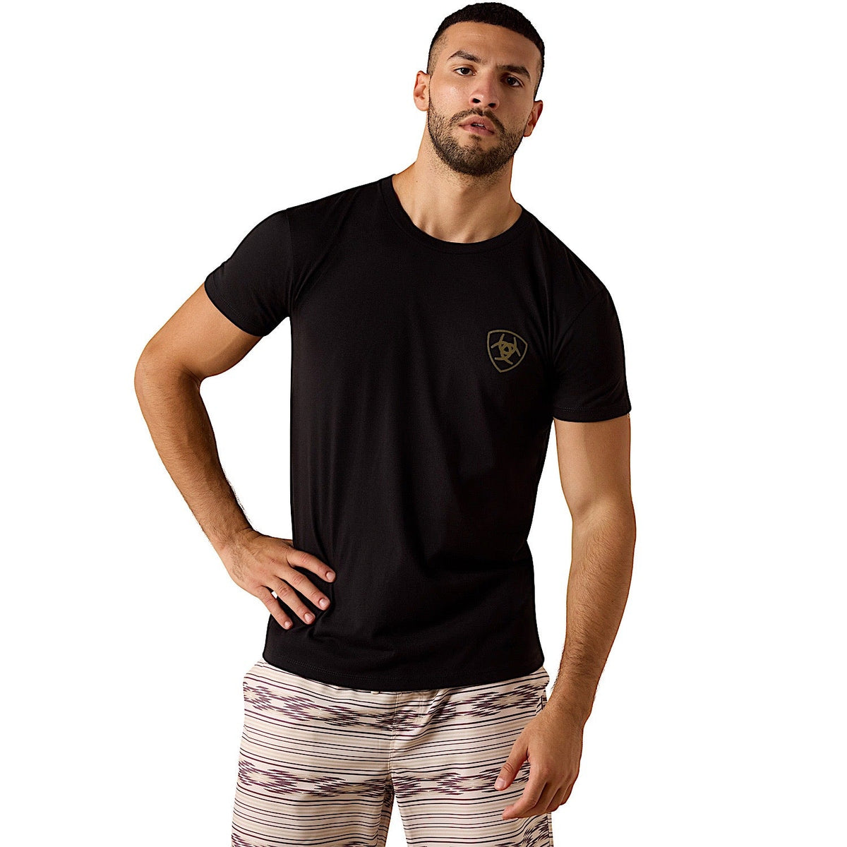 Ariat Men’s Banner Badge T-Shirt - Black