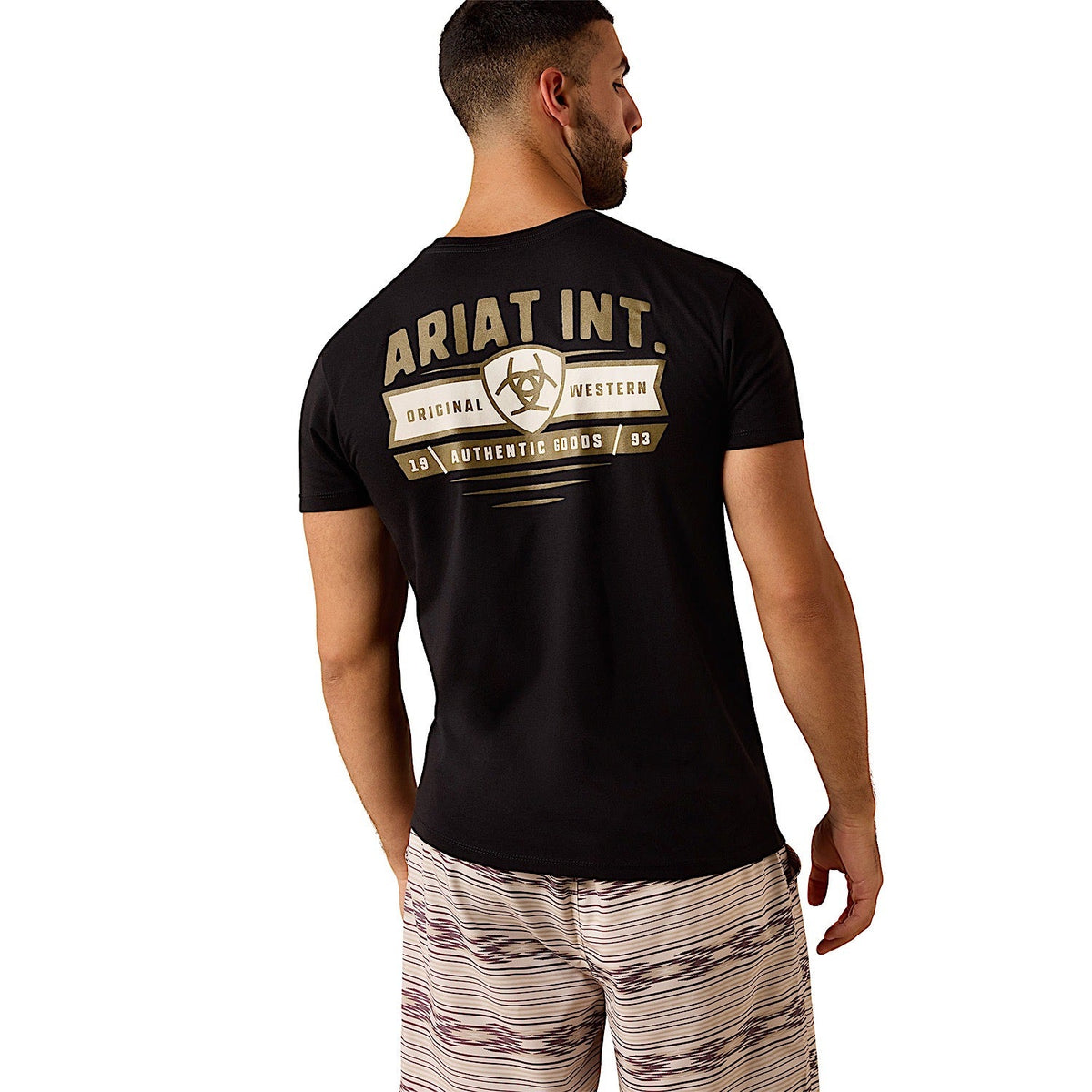 Ariat Men’s Banner Badge T-Shirt - Black
