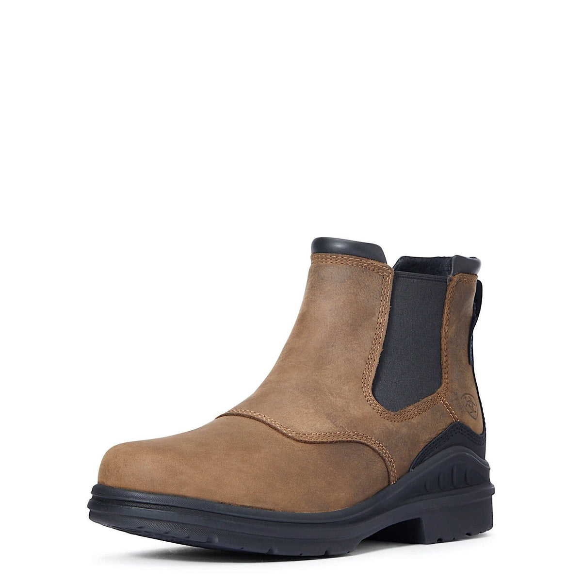 Ariat Men’s Barnyard Twin Gore II Waterproof Boot Antique Brown