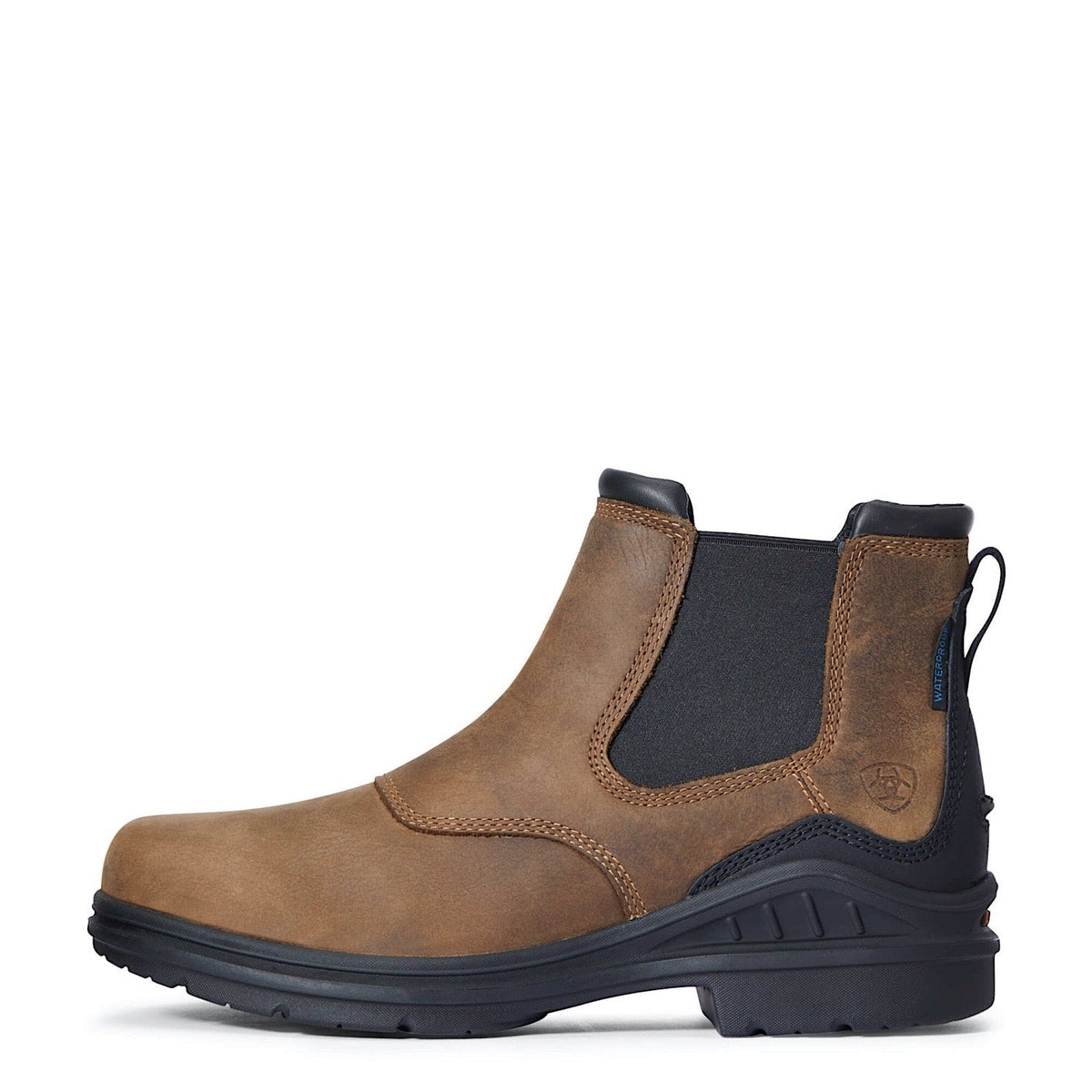 Ariat Men’s Barnyard Twin Gore II Waterproof Boot Antique Brown