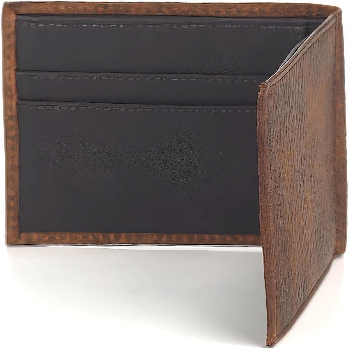 Ariat Mens Bifold Wallet Shield Logo - Brown