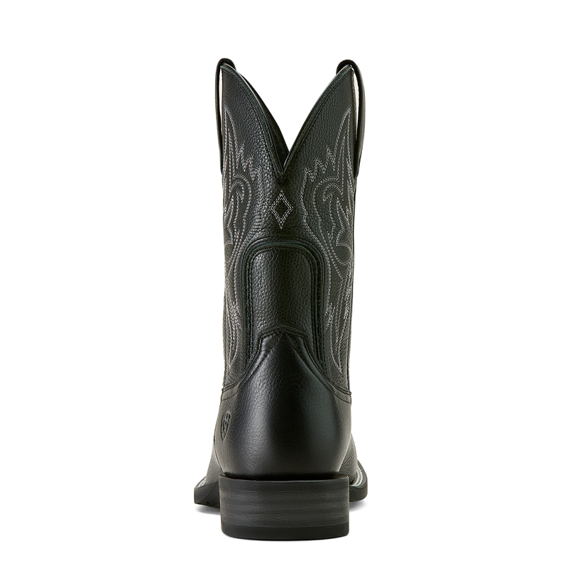 Ariat Men’s Big Rig Western Cowboy Boot - Black Deertan