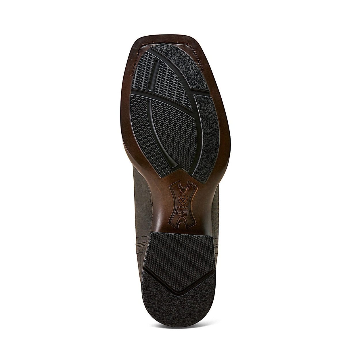 Ariat Mens Booker Chelsea Wide Square Toe - Charcoal Grey Print