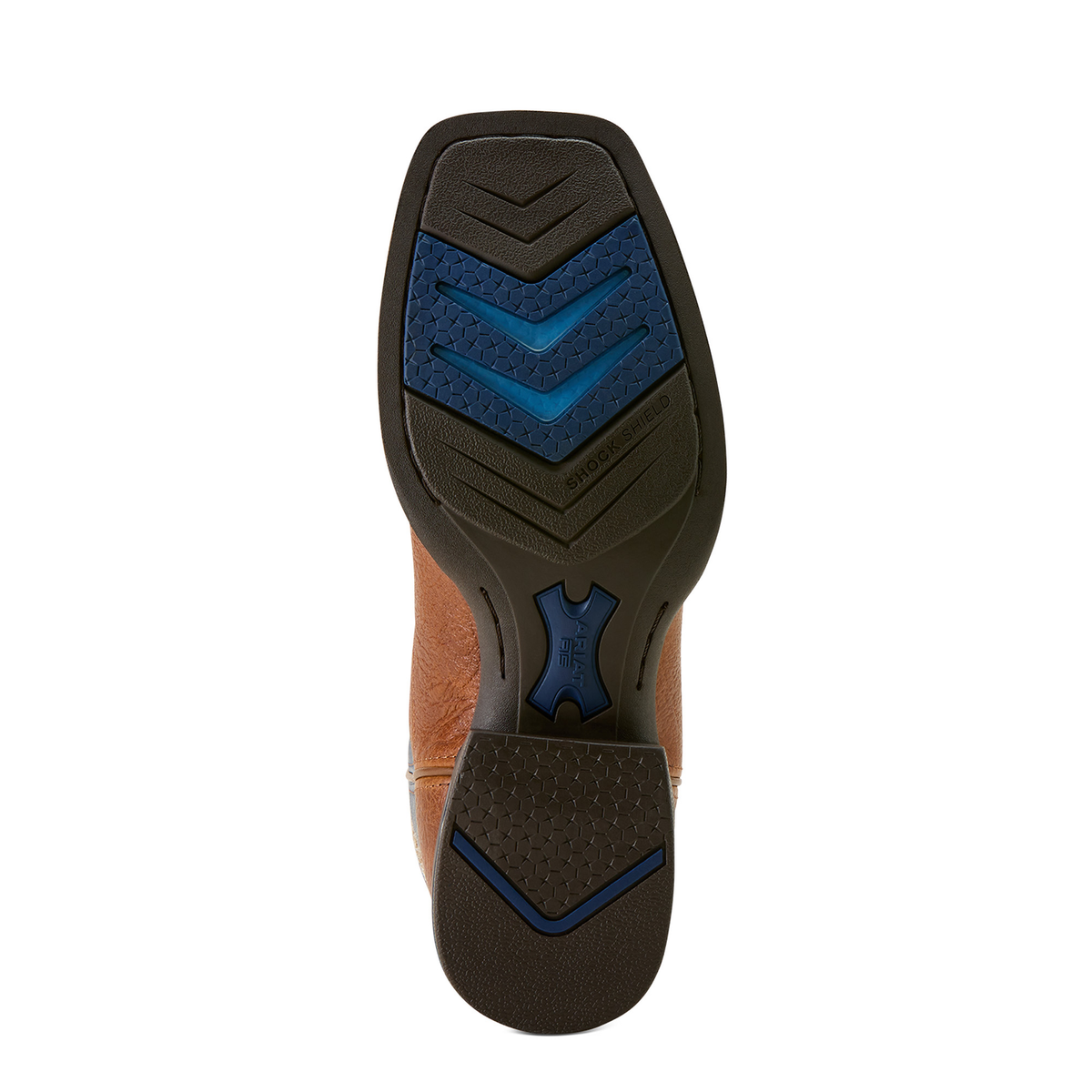 Ariat Mens Captivate Cowboy Western Boot - Red Oak/Deep Blue