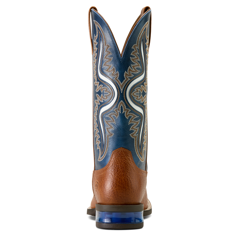 Ariat Mens Captivate Cowboy Western Boot - Red Oak/Deep Blue