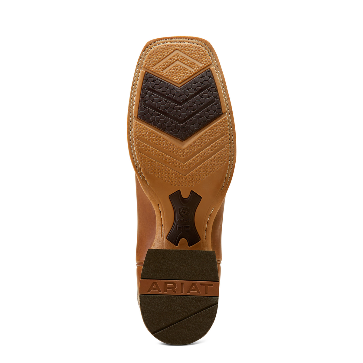 Ariat Men’s Cattle Call Rodeo Boot - Tan/Smokey Purple