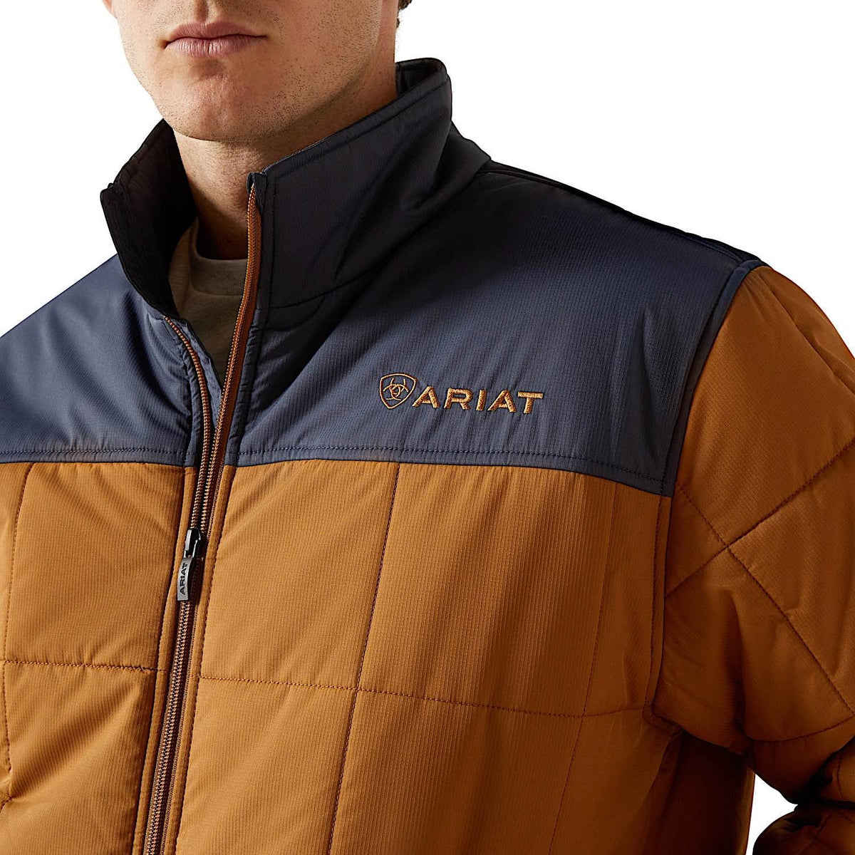 Ariat Mens Cruis Insulated Jacket - Blue Nights/Almond