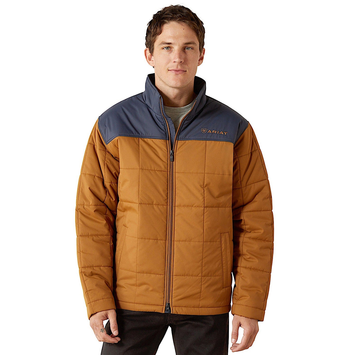 Ariat Mens Cruis Insulated Jacket - Blue Nights/Almond
