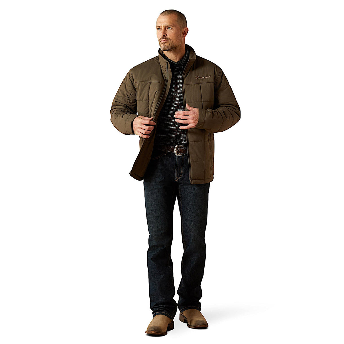 Ariat Mens Cruis Insulated Jacket - Earth