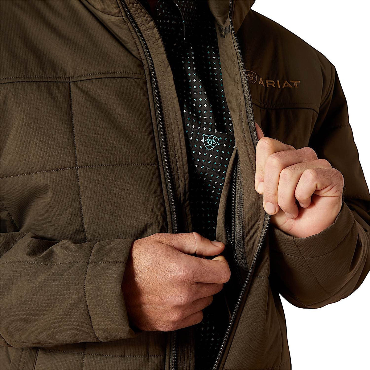 Ariat Mens Cruis Insulated Jacket - Earth