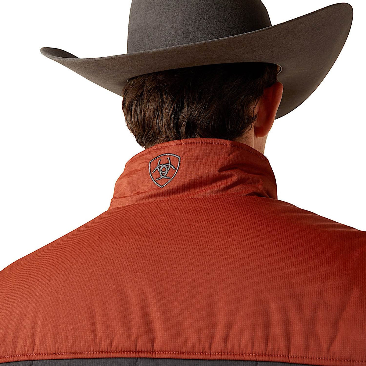 Ariat Mens Cruis Insulated Vest - Smoked Paprika/Phantom
