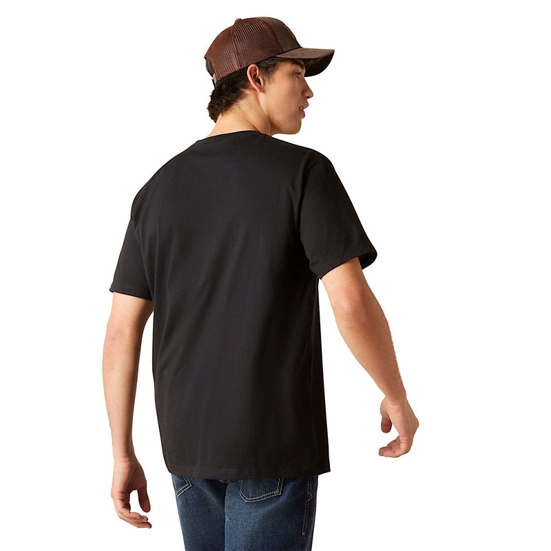 ARIAT Mens Durango Diamond S/S Tee Black