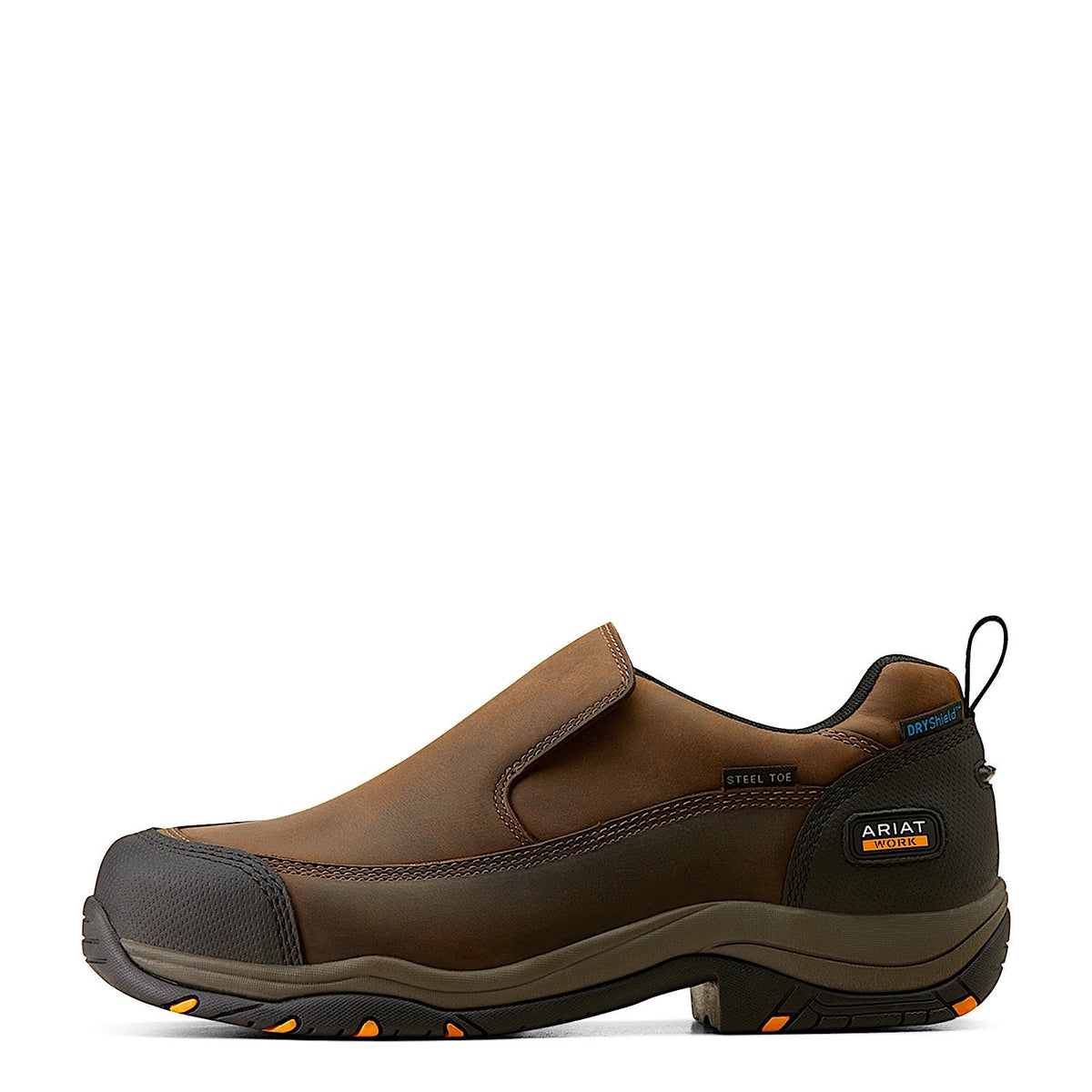 Ariat Men’s Duraralley H20 Steel Toe Shoe - Distressed Brown