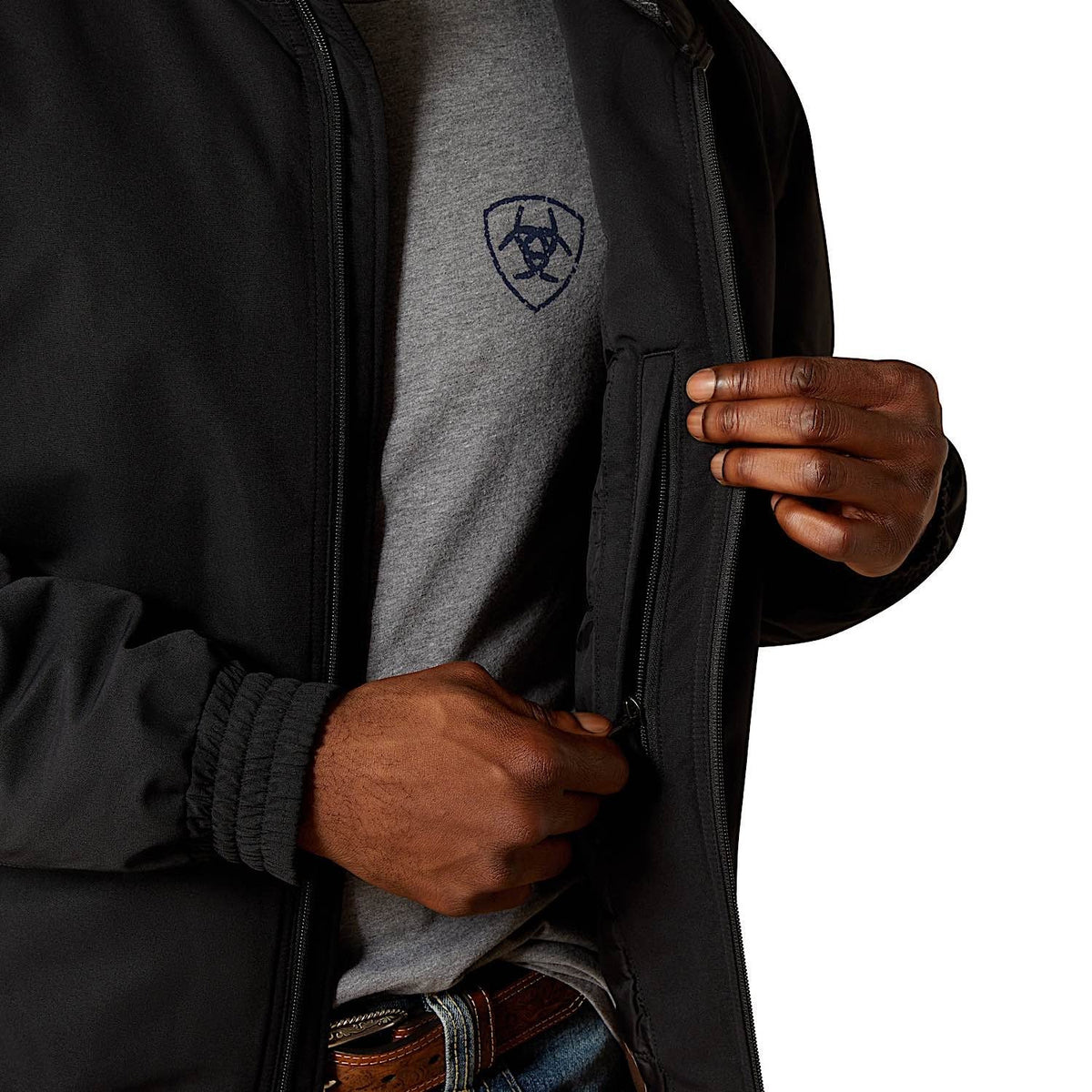 Ariat Mens Field Insulated Jacket - Black