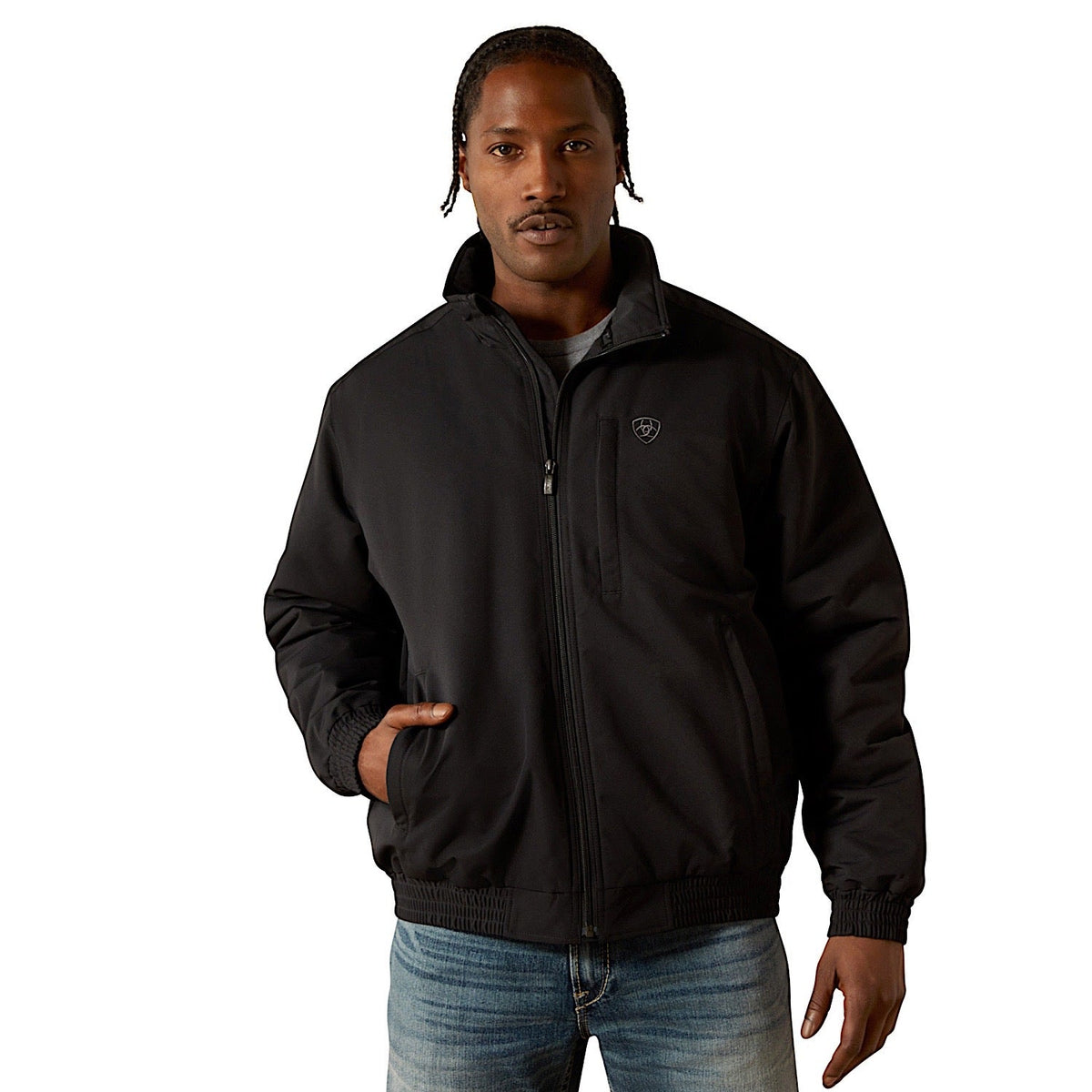 Ariat Mens Field Insulated Jacket - Black