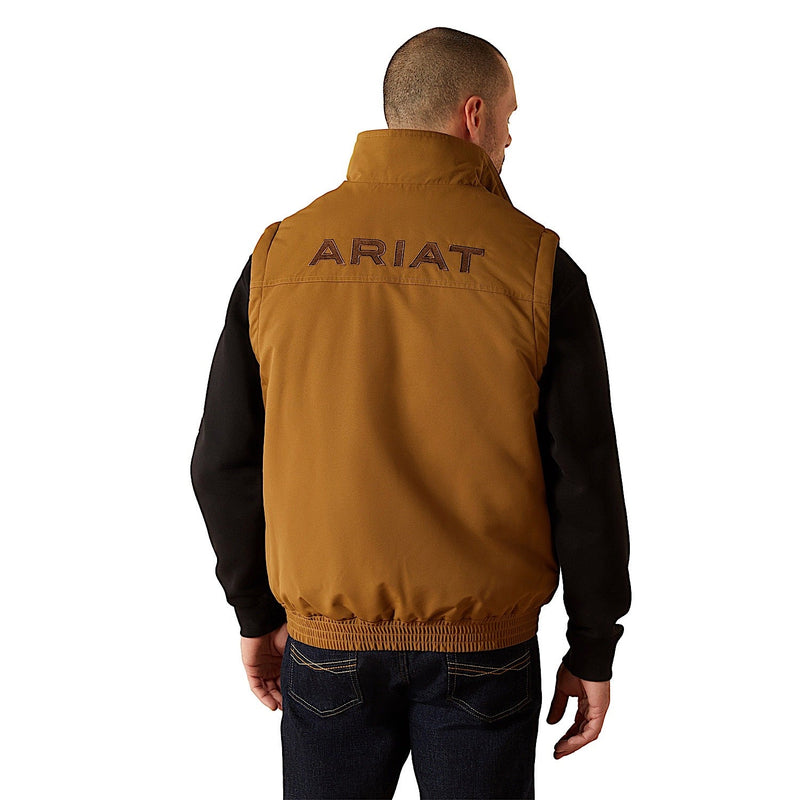 Ariat Mens Field Insulated Vest - Khaki