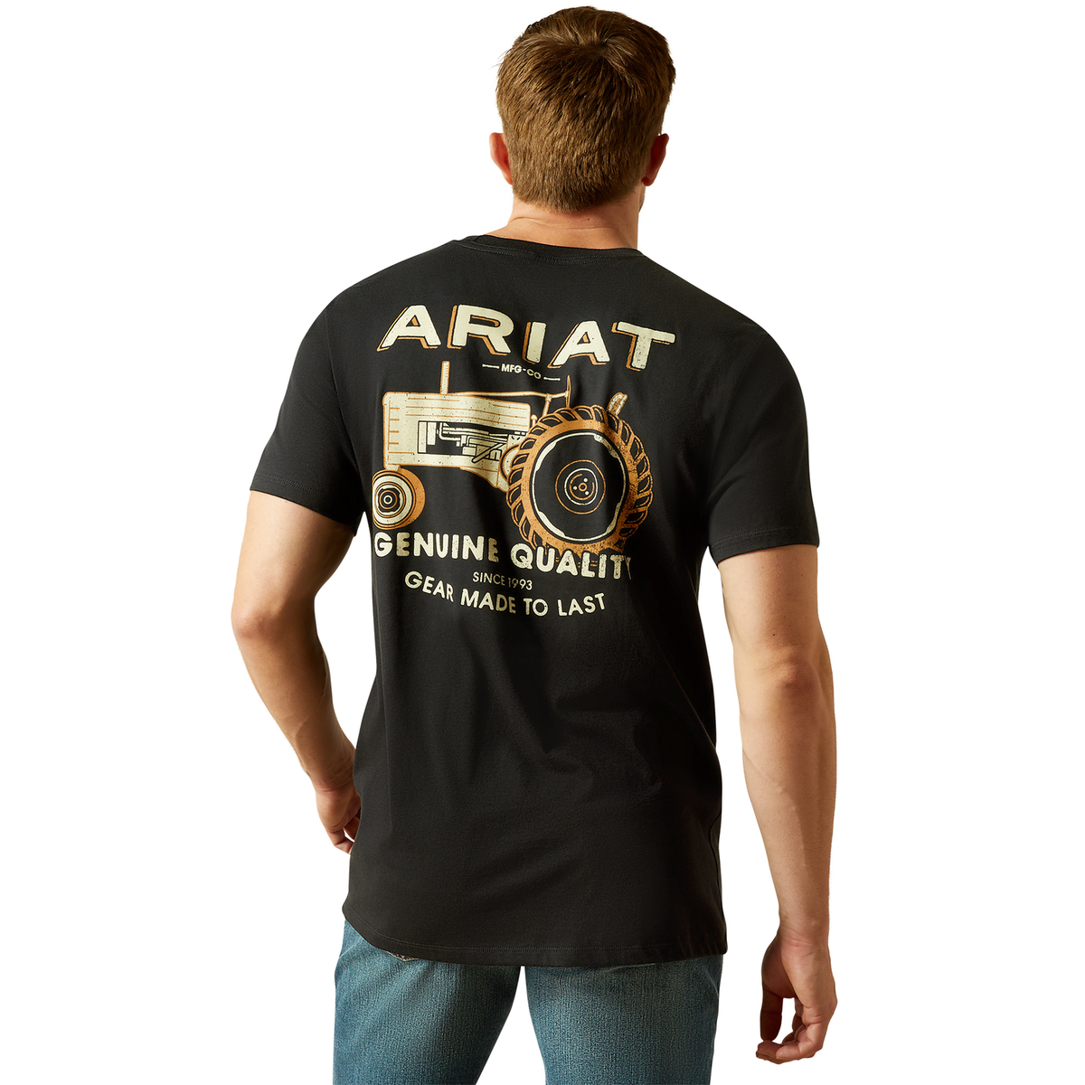 Ariat Mens Gramps Tractor Tee - Black