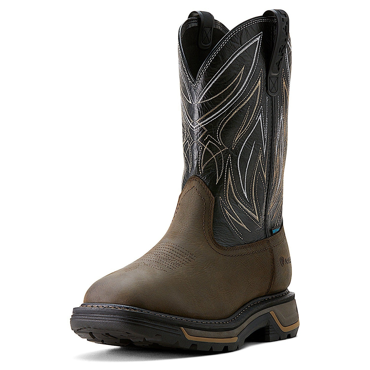 Ariat Men’s H20 Big Rig Boa Work Boot - Iron Coffee/Black