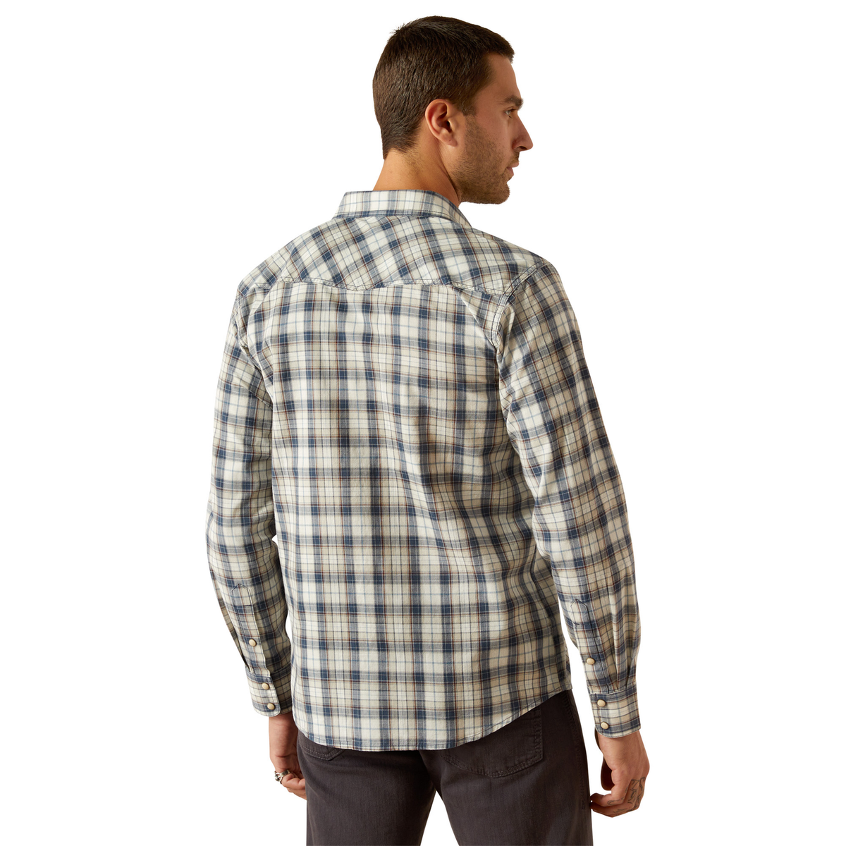 Ariat Men’s Hampton Retro Fit Shirt - Navy