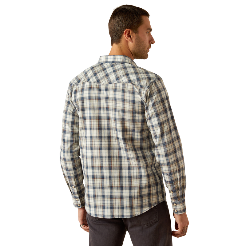 Ariat Men’s Hampton Retro Fit Shirt - Navy