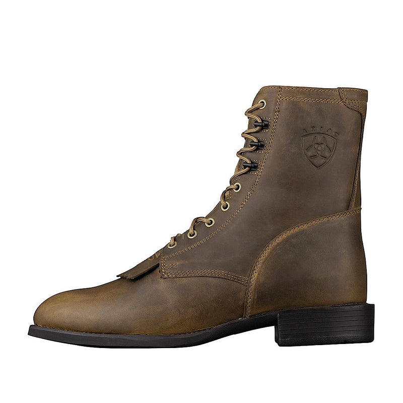 Ariat Men’s Heritage Lacer - Distressed Brown - Ariat Mens Western Boots