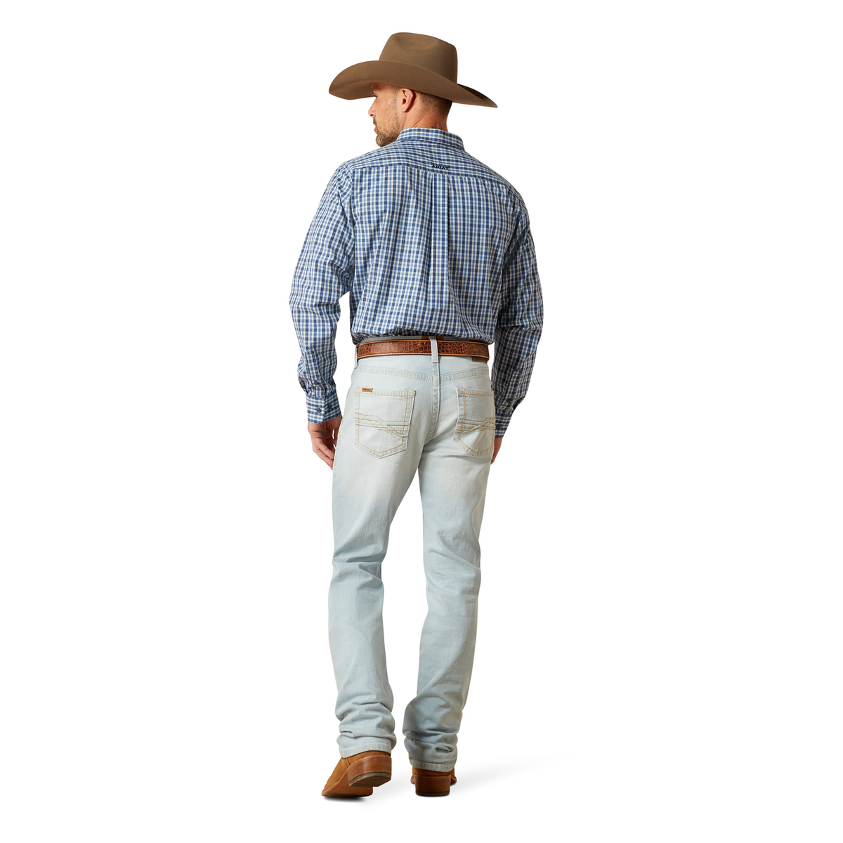Ariat Mens High Rise M7 Straight Jean - Ontario Clive