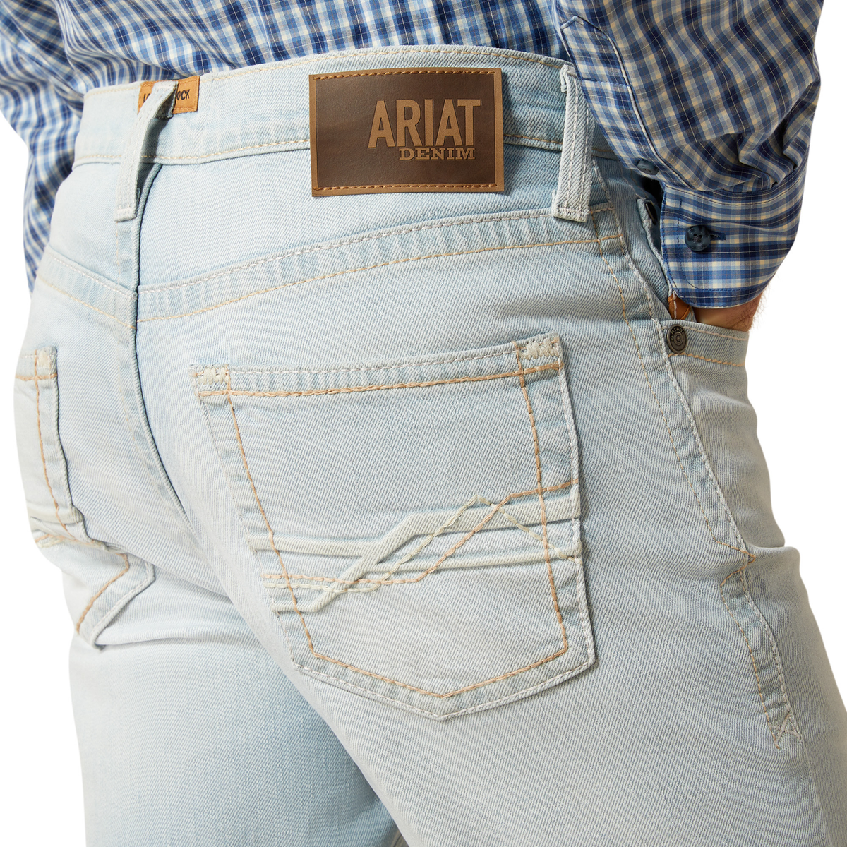 Ariat Mens High Rise M7 Straight Jean - Ontario Clive