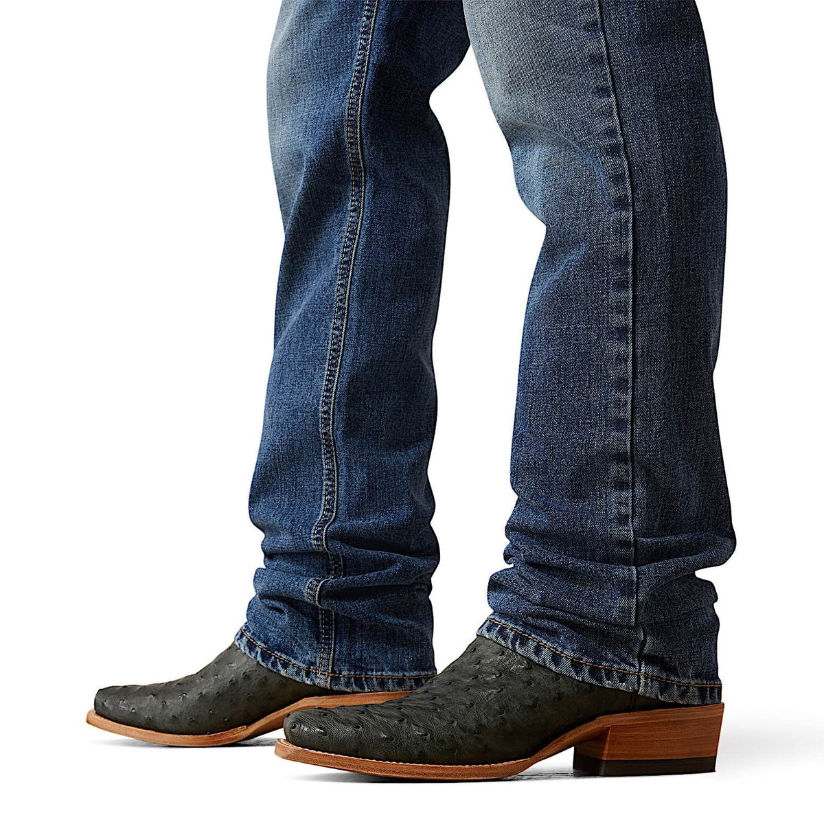 Ariat Mens High Rise M7 Straight Jean - Rebel Livermore