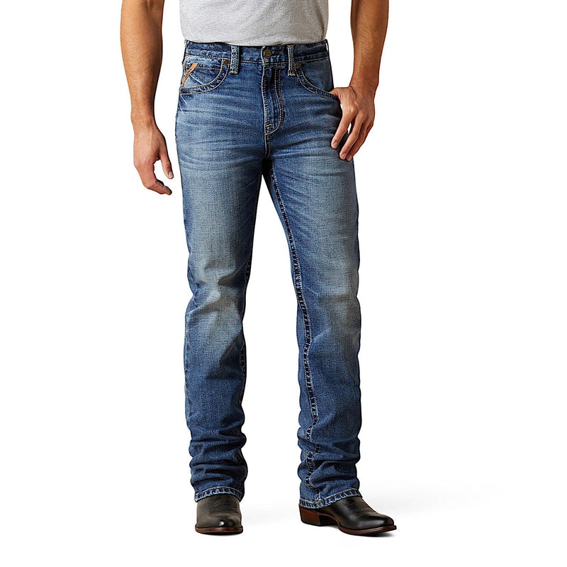 Ariat Mens High Rise M7 Straight Jean - Rebel Livermore