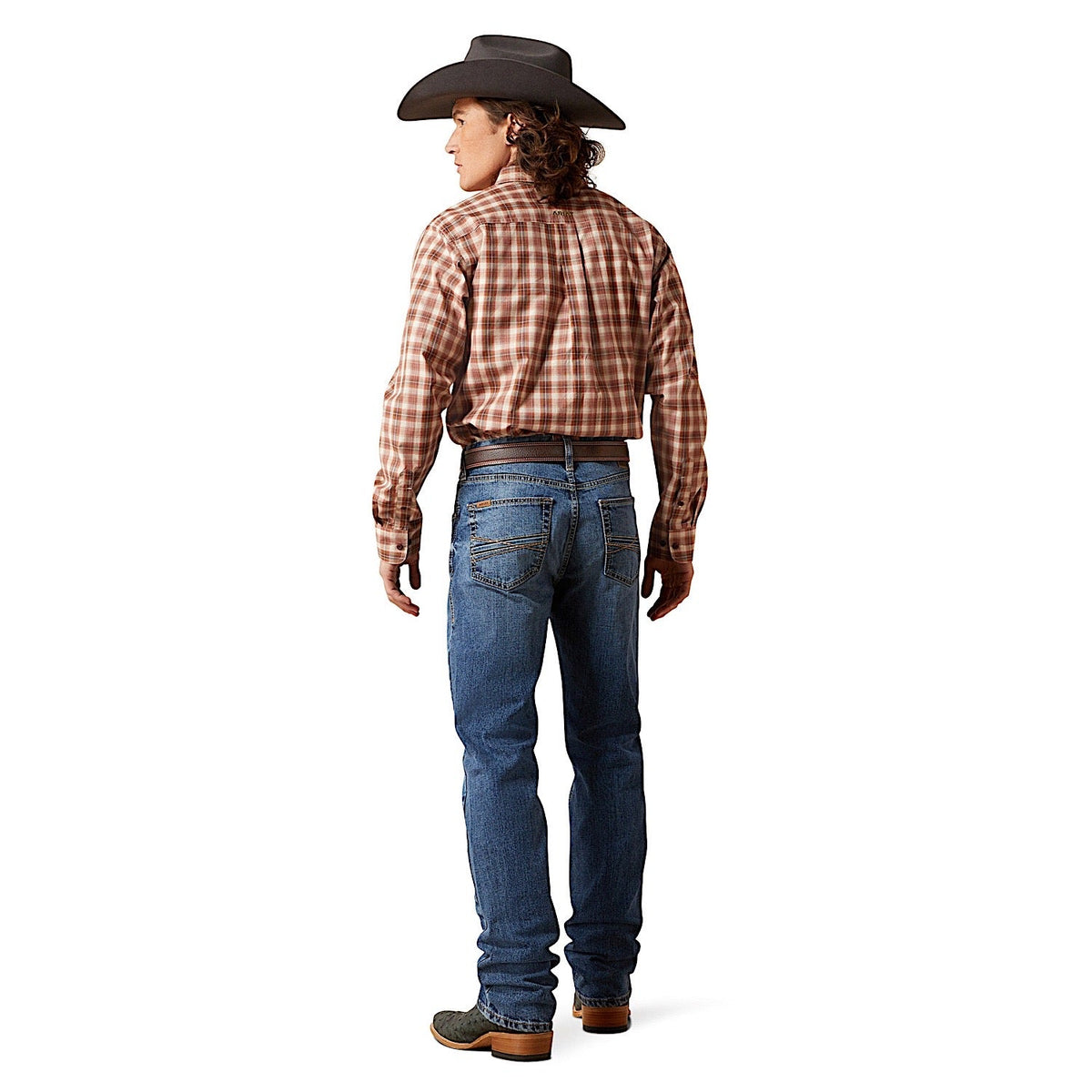 Ariat Mens High Rise M7 Straight Jean - Rebel Livermore