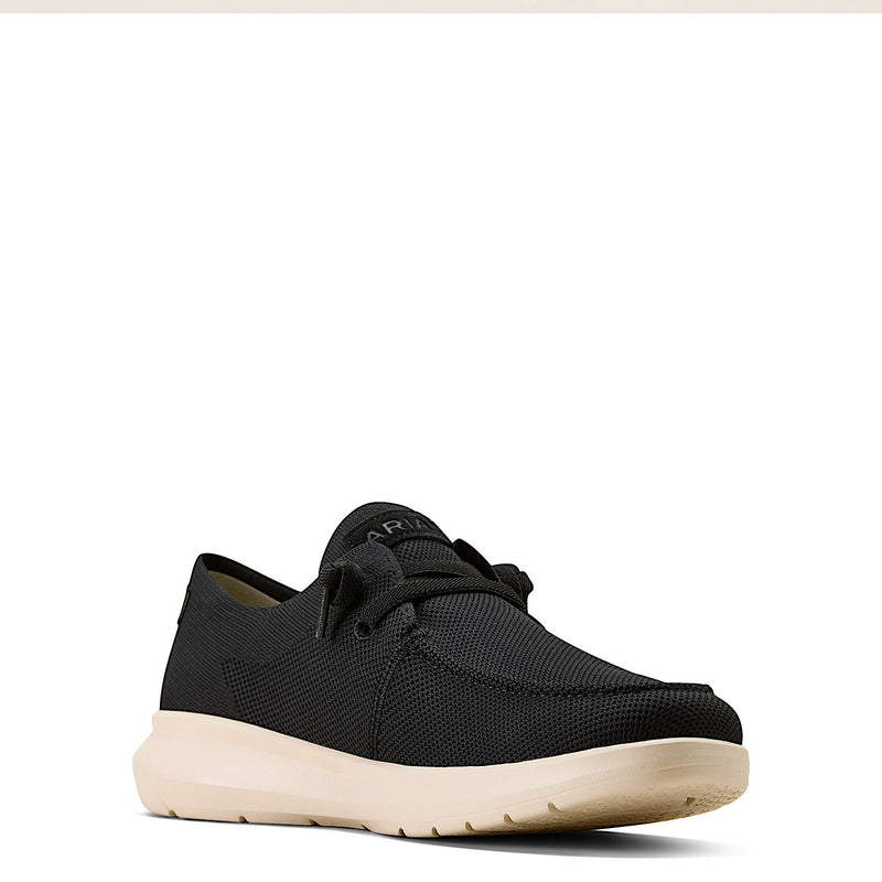 Ariat Mens Hilo Shoe - Black Knit