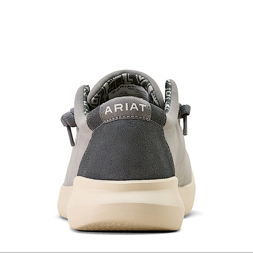 Ariat Mens Hilo Shoe - Castlerock Grey Suede