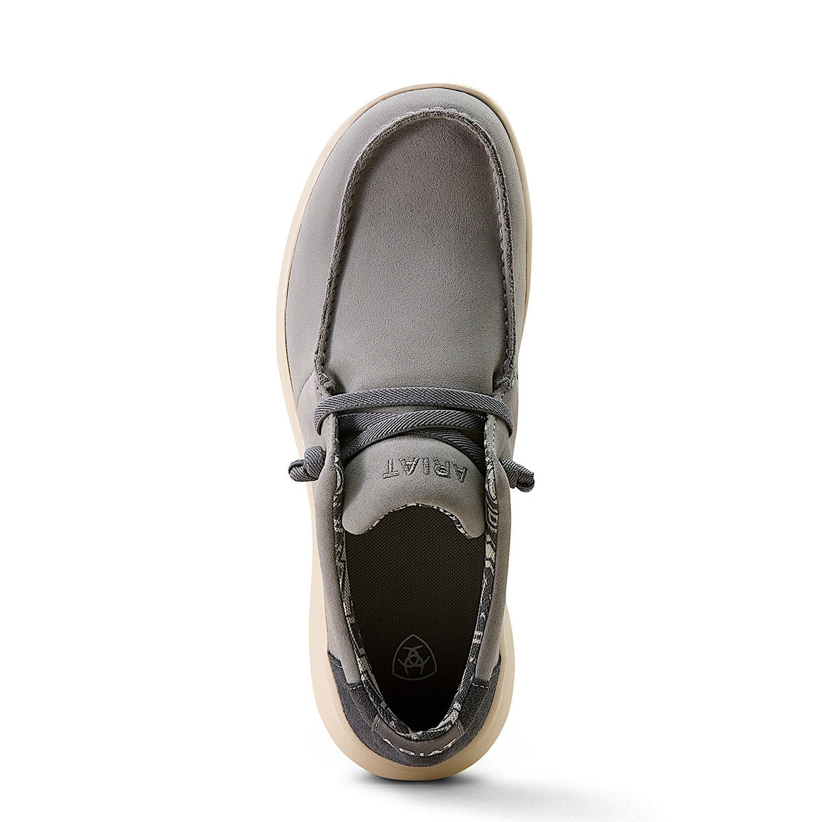 Ariat Mens Hilo Shoe - Castlerock Grey Suede