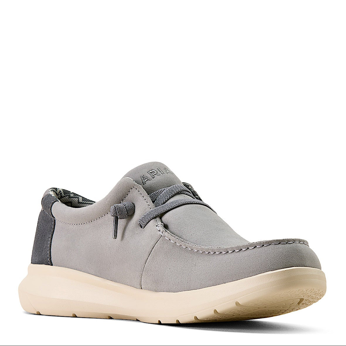 Ariat Mens Hilo Shoe - Castlerock Grey Suede