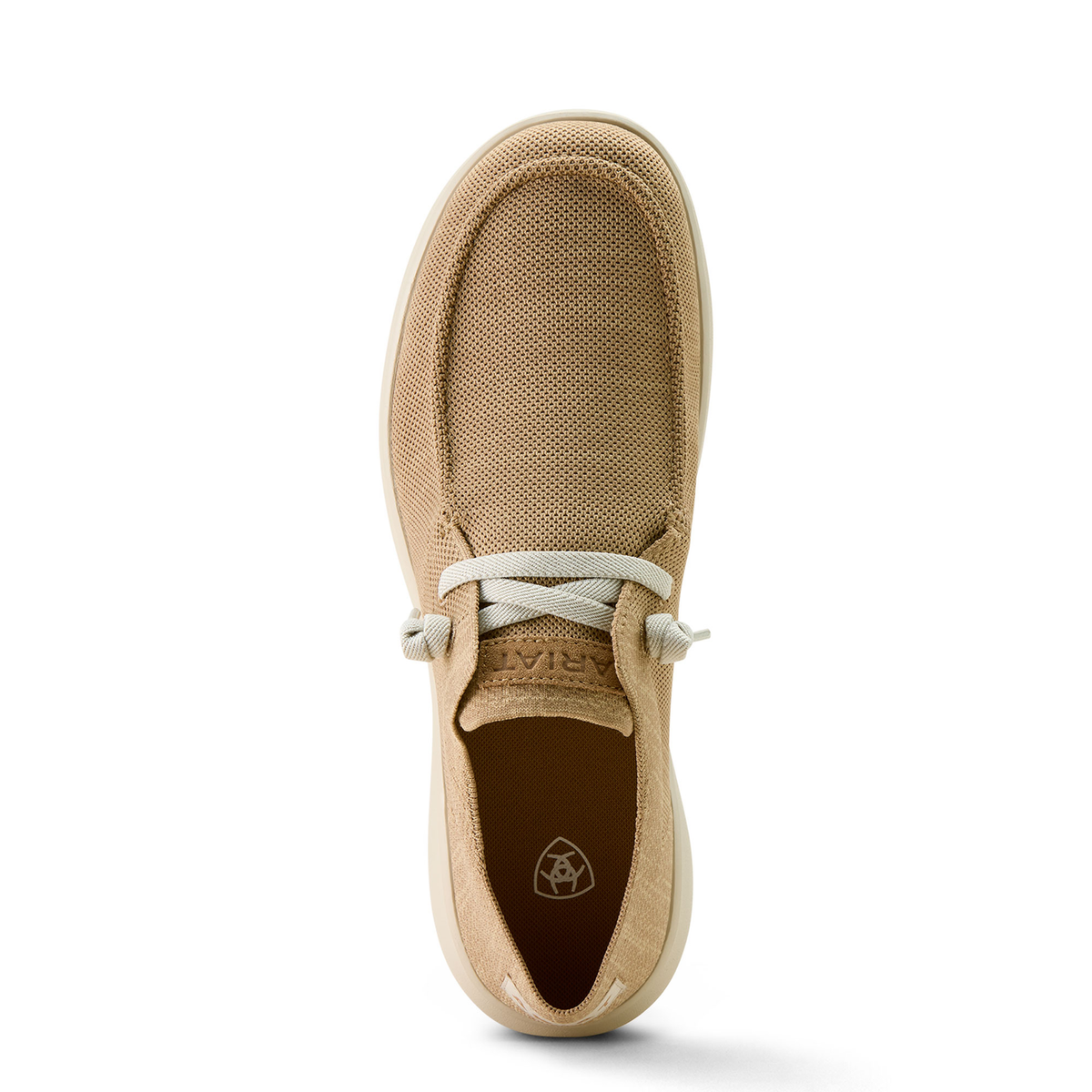 Ariat Mens Hilo Shoe - Light Tan Knit