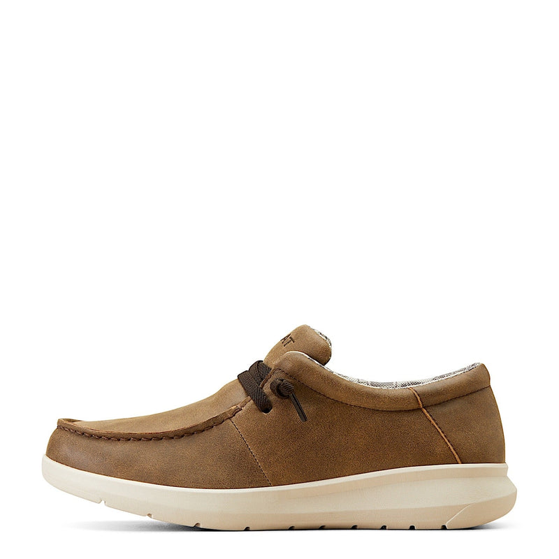 Ariat Mens Hilo Stretch Lace Shoe - Brown Bomber