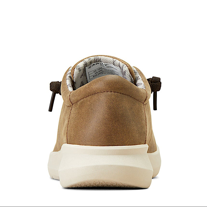 Ariat Mens Hilo Stretch Lace Shoe - Brown Bomber