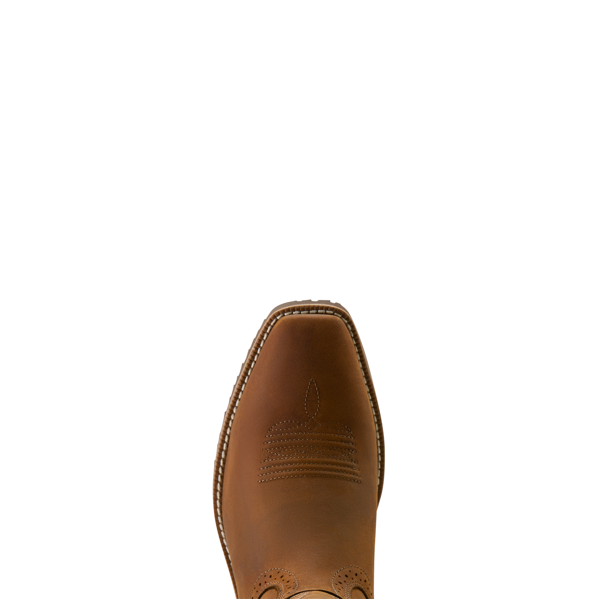 Ariat Mens Hybrid Roughstock Square Toe Western Boot - Distressed Brown