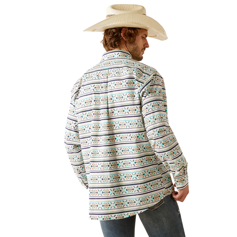 Ariat Men’s Judge Classic Fit Shirt - Teal