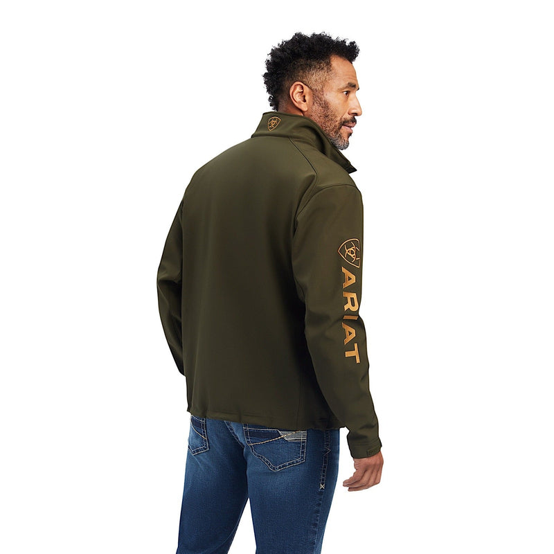 Ariat Men’s Logo 2.0 Softshell Jacket Brine Olive
