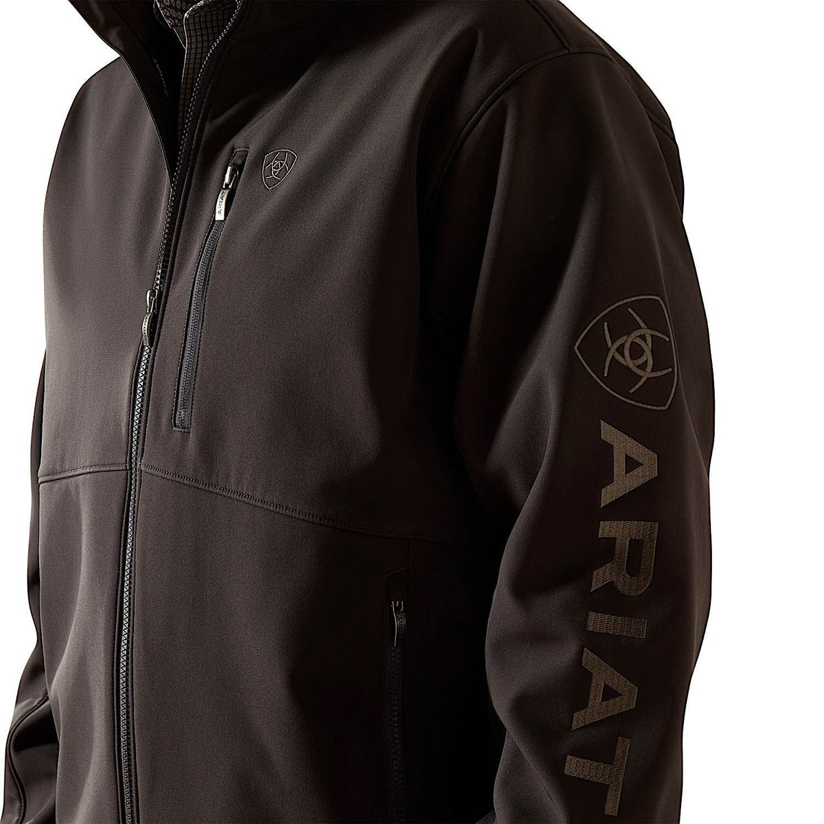 Ariat Mens Logo Softshell Jacket - Phantom