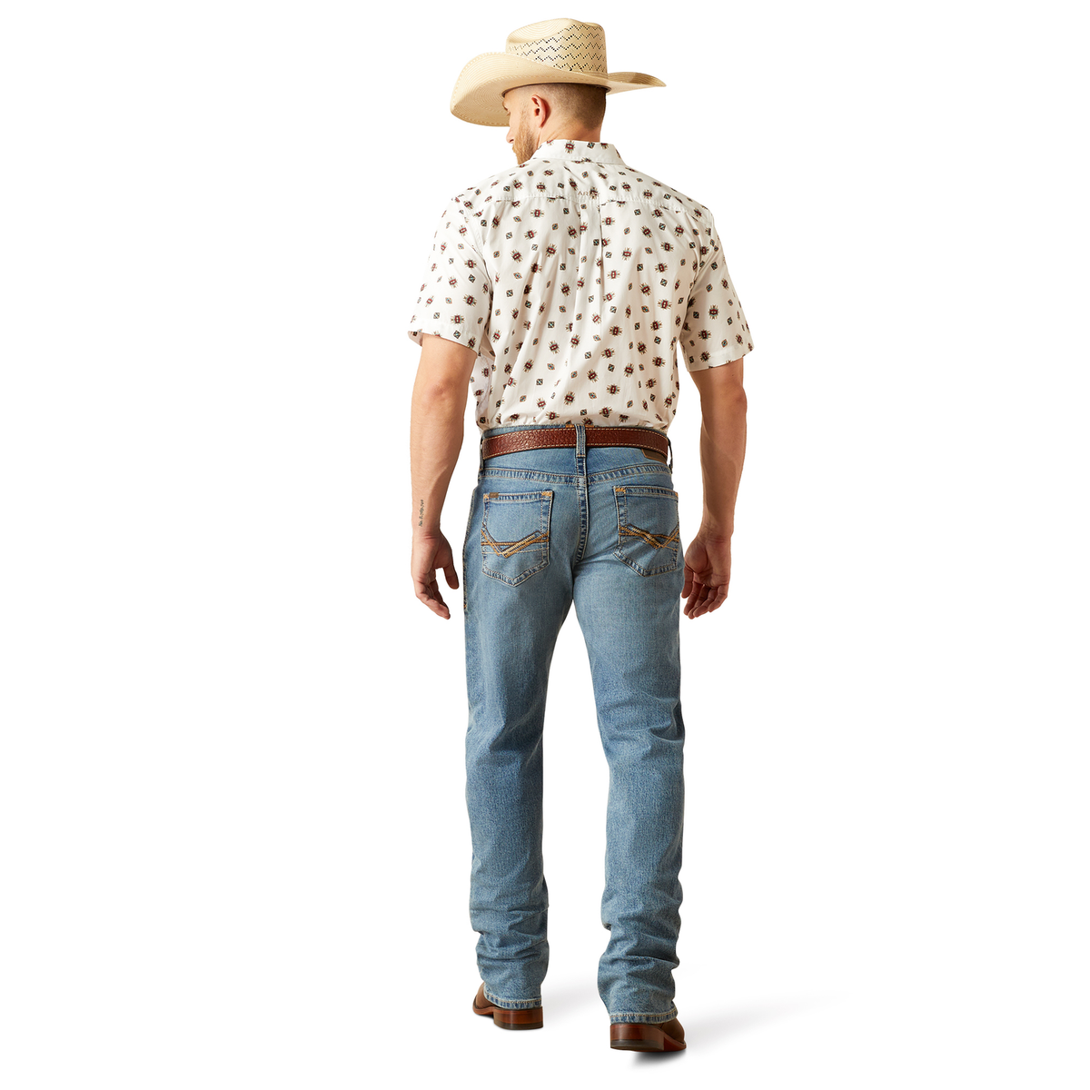 Ariat Mens M2 Relaxed Bennet Boot Cut Jeans - Logan