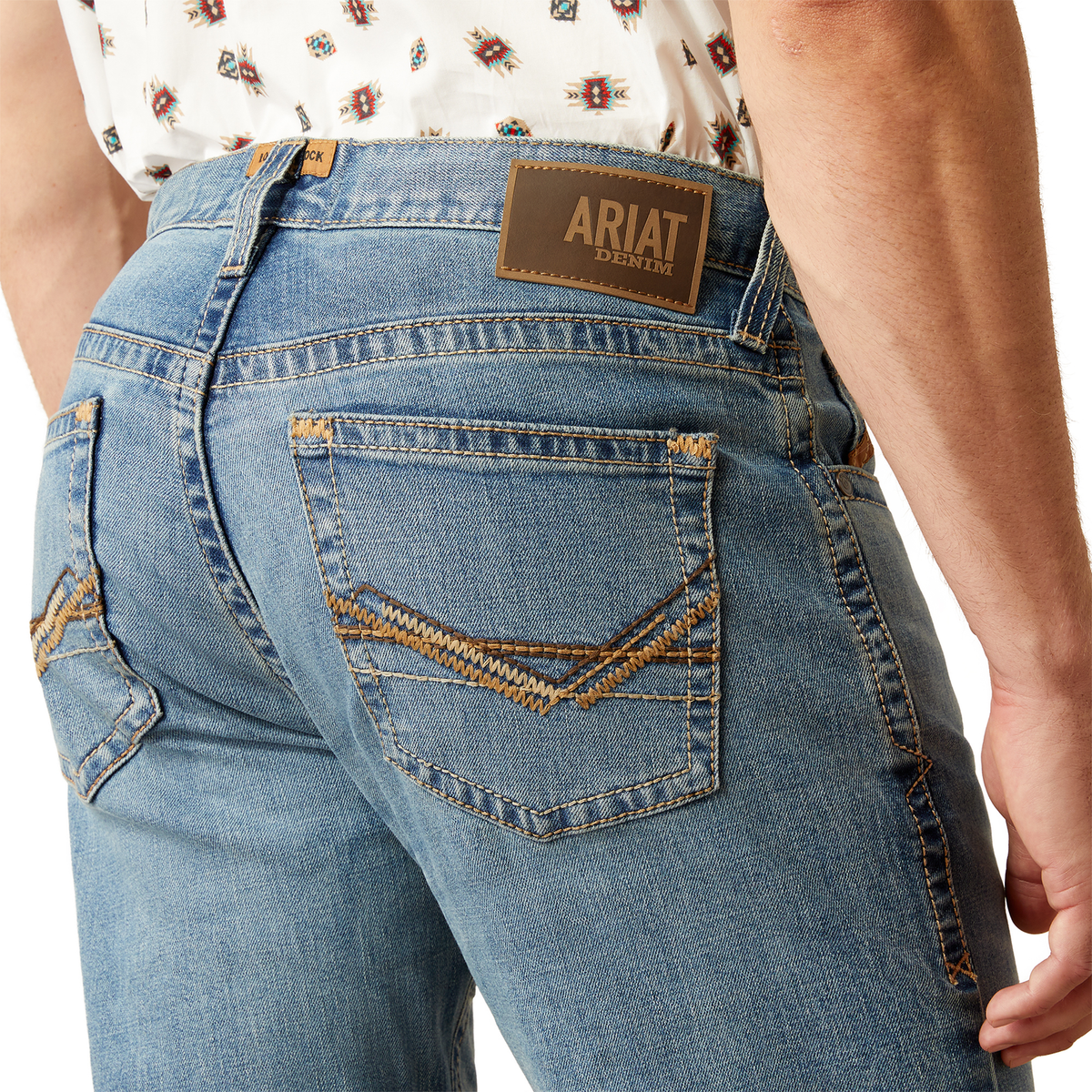 Ariat Mens M2 Relaxed Bennet Boot Cut Jeans - Logan
