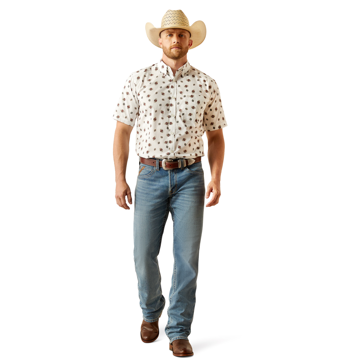 Ariat Mens M2 Relaxed Bennet Boot Cut Jeans - Logan