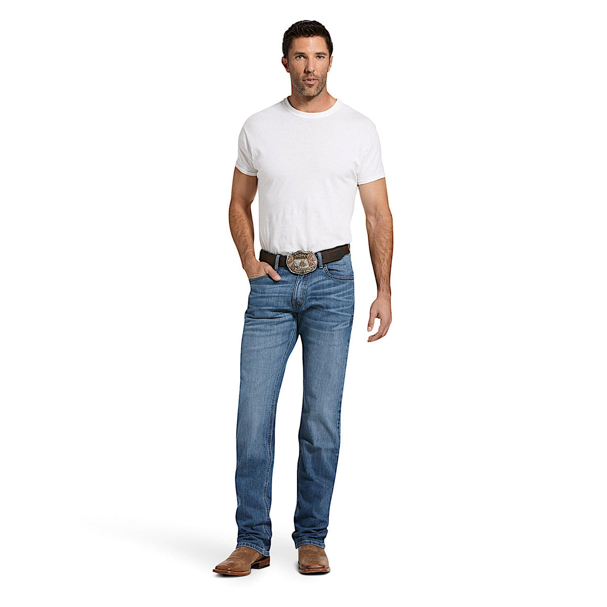 Ariat Men’s M2 Stretch Relaxed Legacy Boot Cut Jeans - Brandon