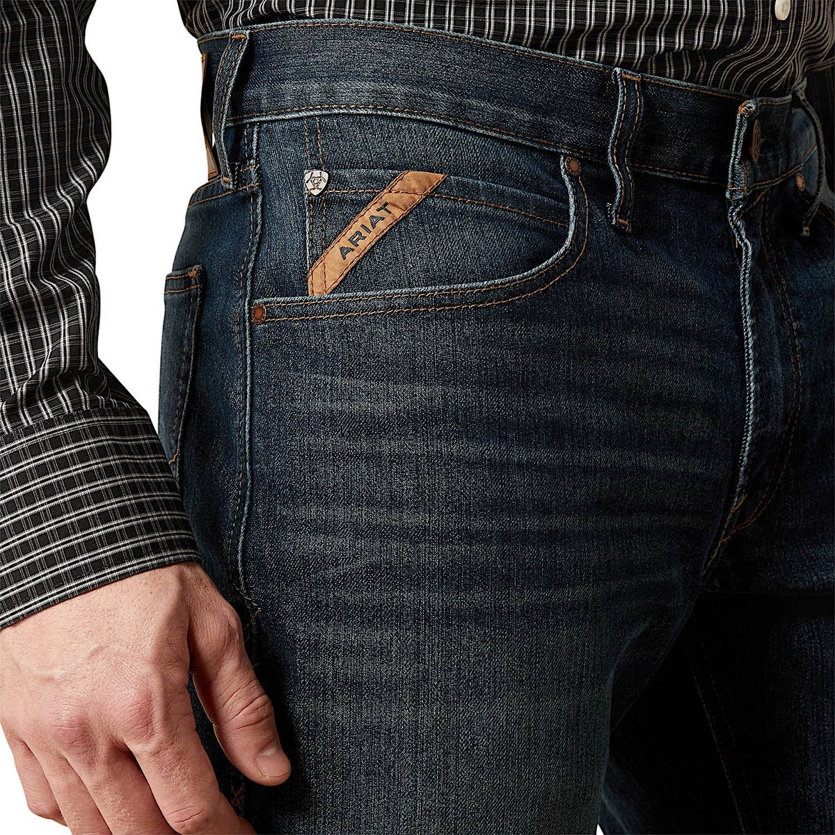 Ariat Mens M4 Boot Cut Jean - Elias Atlas